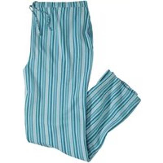 Jersey Striped Lounge Pants - Blue - 5XL