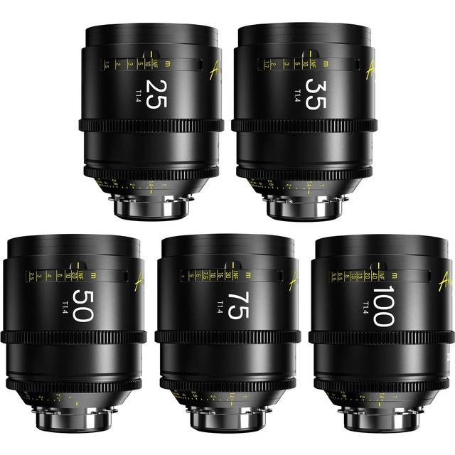 DZOFILM Arles 5 Lens Kit (25/35/50/75/100mm) for PL mount - Feet