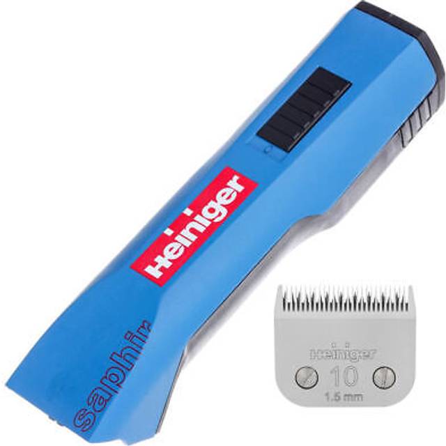 Heiniger Saphir Blue Style Clipper with #10 Blade