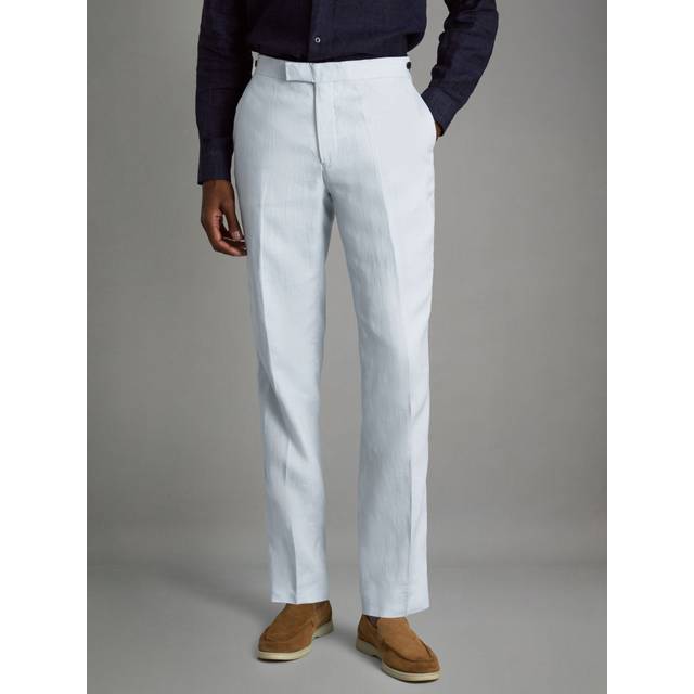 Reiss Kin Linen Slim Fit Mixer Trousers