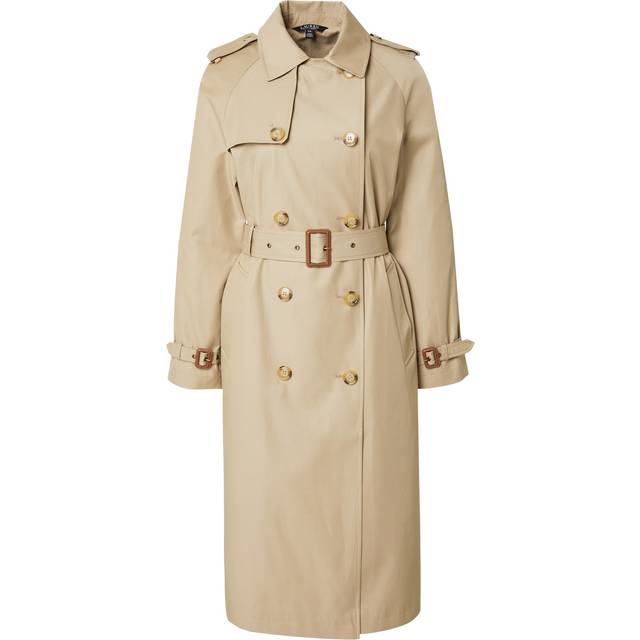 Belted Trench Coat - beige - L