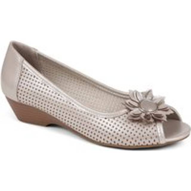Open-Toed Pumps - SAND1900 / 135 753 - Metallic Shimmer - 6