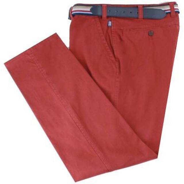 Bruhl mens catania b four seasons smart casual chinos - red