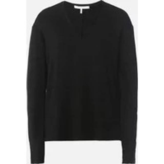 Rag & Bone, Stickade tröjor & koftor, Dam, S, Top med långa ärmar - black (S)
