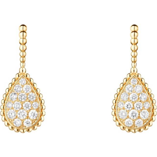 Boucheron Yellow Gold Serpent Bohème Sleepers Earrings - One size
