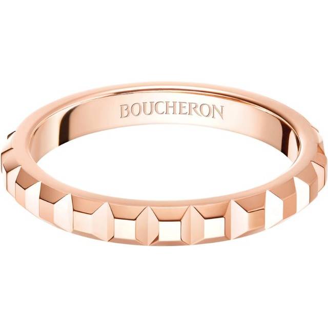 Boucheron Rose Gold Quatre Clou de Paris Wedding Band - 48