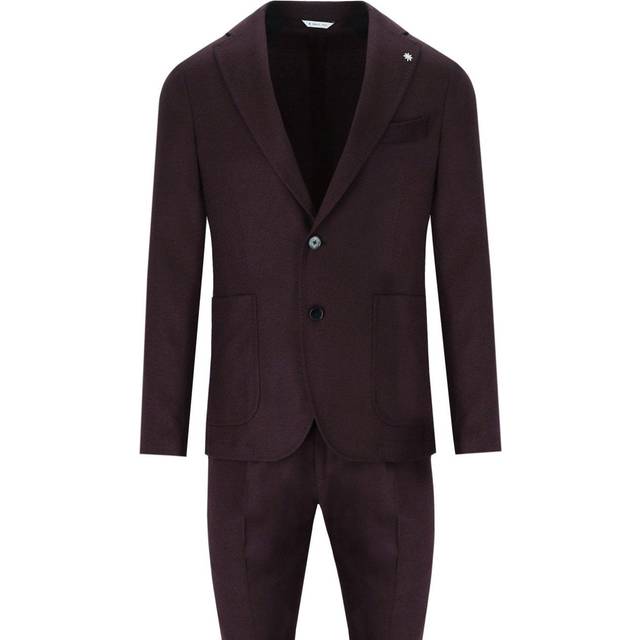 MANUEL RITZ BURGUNDY SUIT