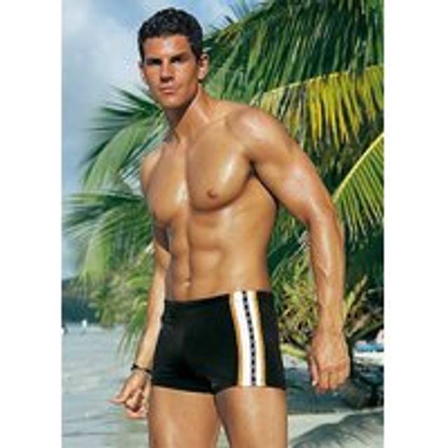 s.Oliver Boxer Swim Shorts - Brown