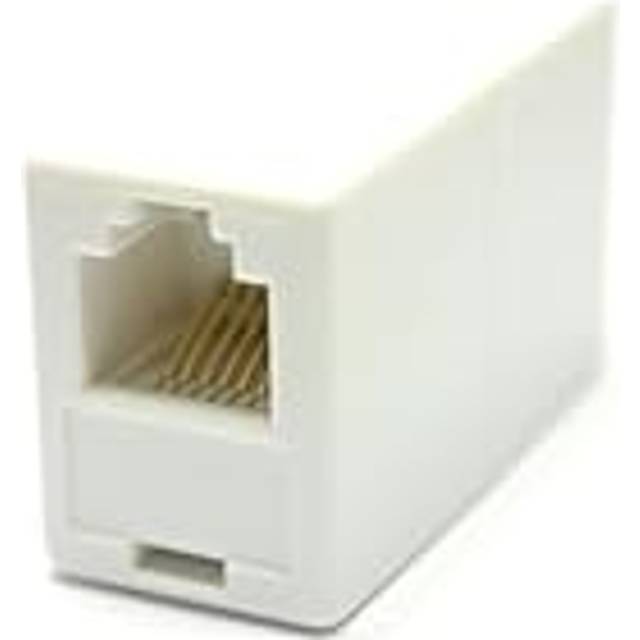 kenable RJ11 or RJ12 6P6C 6 Pin Female Coupler Adapter for Joining Cables