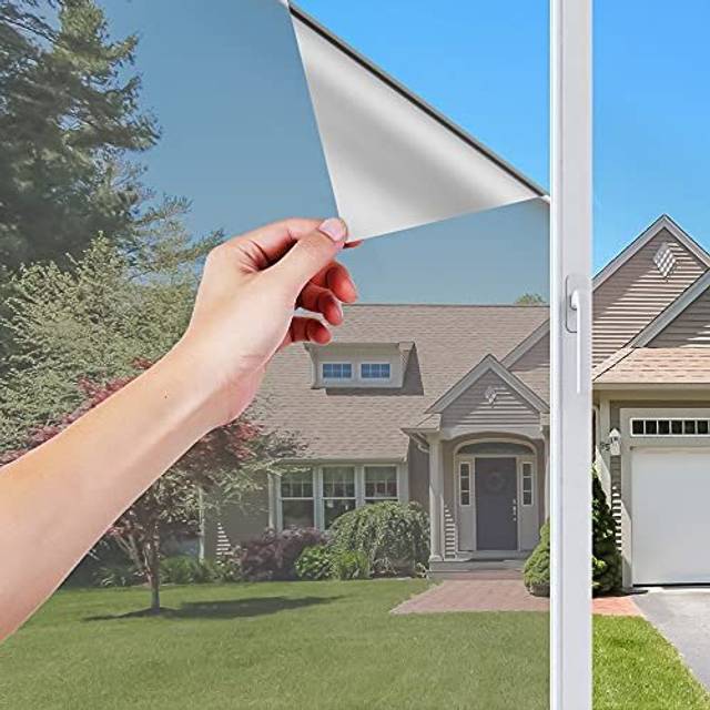 LEMON CLOUD One Way Mirror Window Film Reflective Glass 44,5x200cm