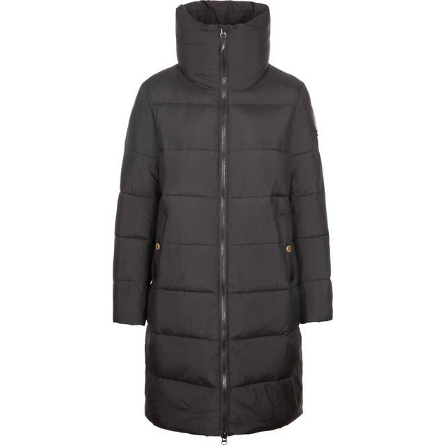 Trespass womens padded jacket longer length deep collar faith