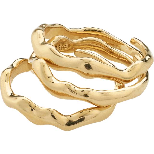 Pilgrim Penelope Ring Guldpläterad Rostfritt Stål 602432004 - Dam - Gold (Anpassningsbar)
