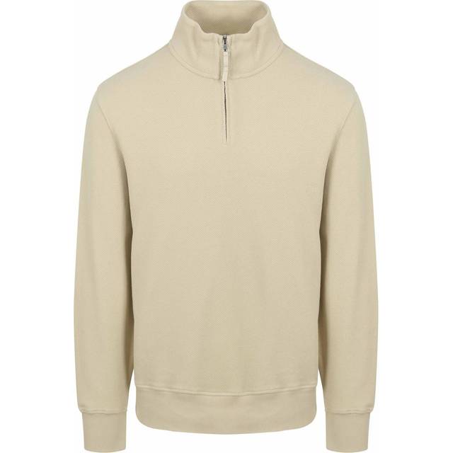 Gant Half Zip Pullover Ecru Beige Off-White size 3XL