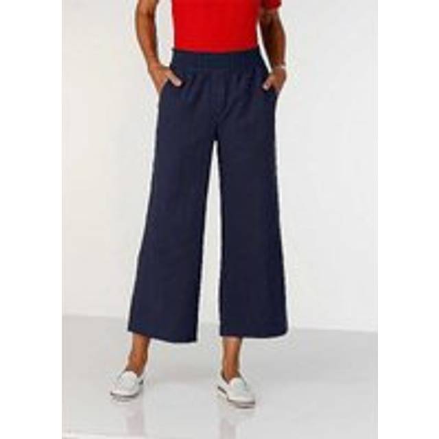 Witt Wide Leg Culottes - Navy
