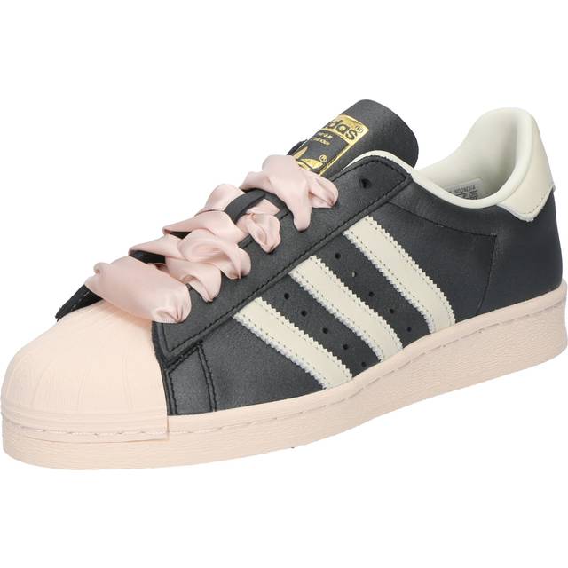 (WMNS) adidas Superstar 82 'Black Pink Ribbon Laces' ID1423 - 6.5