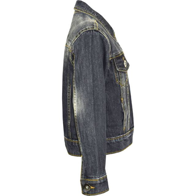 (7-8 Years) Kids Girls Jackets Designer Denim Style Fashion Jean Jacket Coat New Age 3-13 Yr