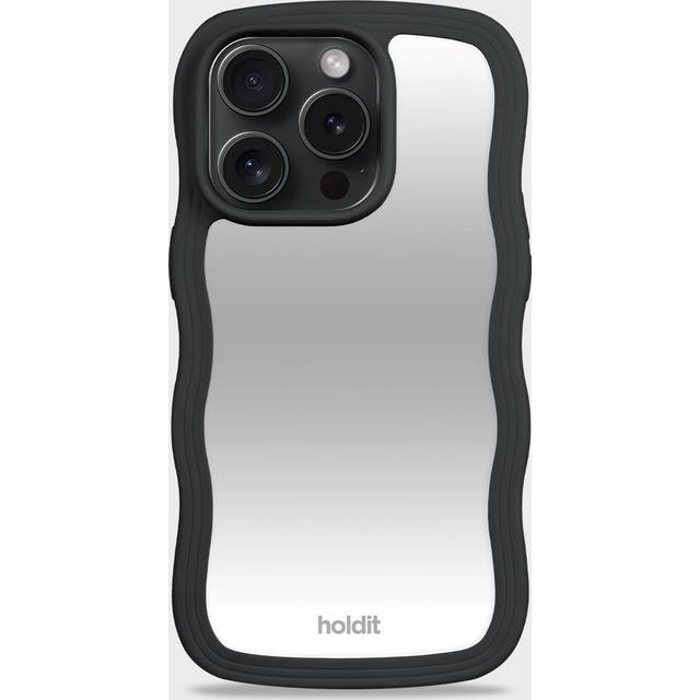 HoldIt Wavy Case Iphone 15 Pro Max Dam Mobiltillbehör Stl. 76x13x140 mm - Från Magasin - Lilla (76x13x140 mm)