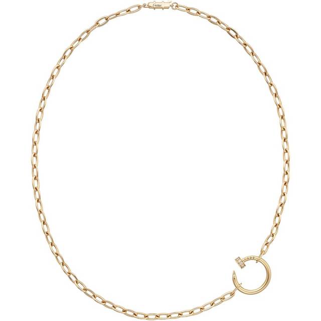 Cartier Yellow Gold and Diamond Juste un Clou Necklace - 51cm