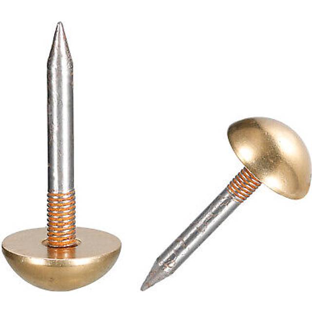 10pcs 1/2" dia upholstery tacks furniture tacks nails pins for furniture gold