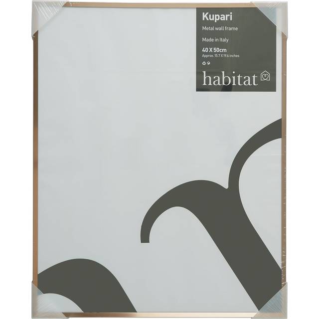 "Habitat Kupari Copper Effect Metal Picture Frame - 16x20"""