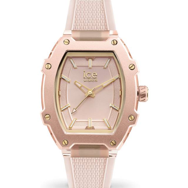 ICE-WATCH - ICE boliday Light pink- Damklocka i rosa med silikonarmband - 023322 (Medium)