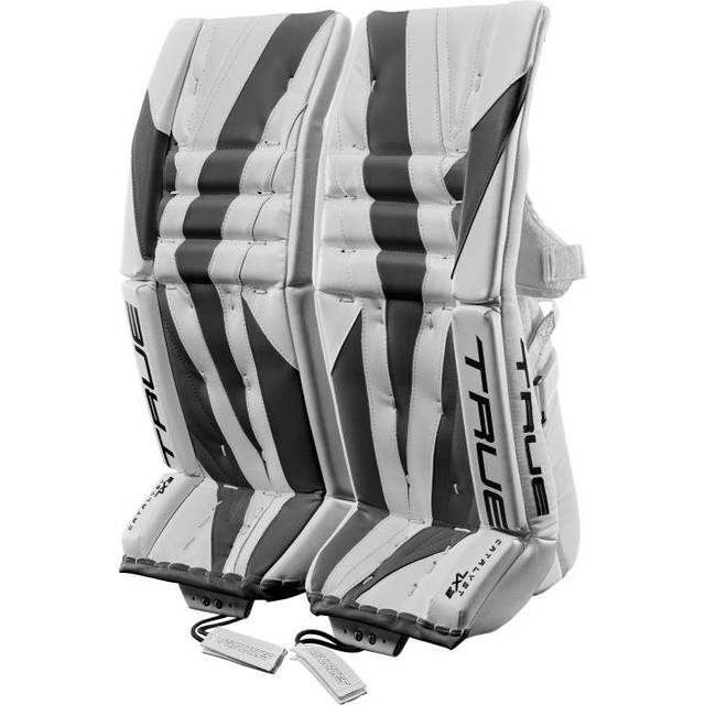 TRUE Målvaktsbenskydd Catalyst 7X3 Int White/Black - Vit/Svart (29+2)