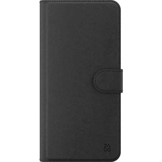 Zagg Motorola Moto G84 plånboksfodral (svart)