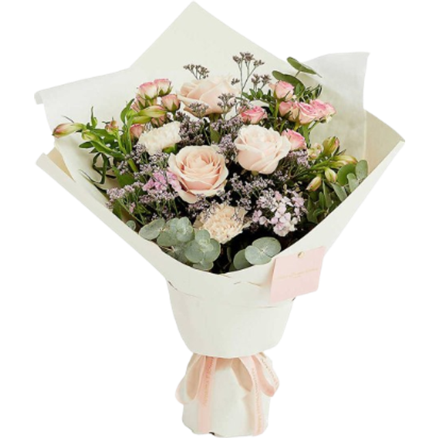 Aoyama Flower Market Rhapsody Extra Small Floral and Foliage Bouquet