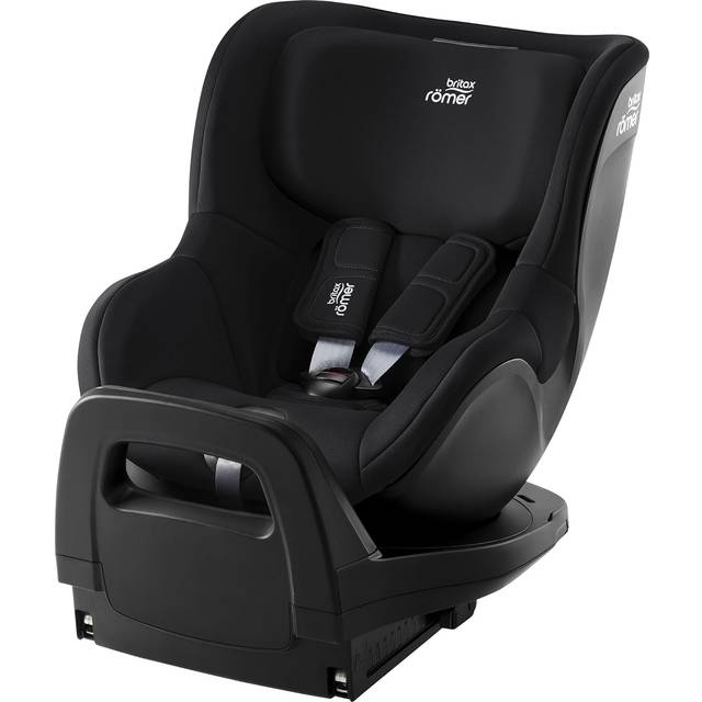 BRITAX RÖMER DUALFIX 2 Z-LINE bilbarnstol, 360° roterbar för barn från 61-105 cm (i-Size), 3 månader till 4 år, Midnight Grey