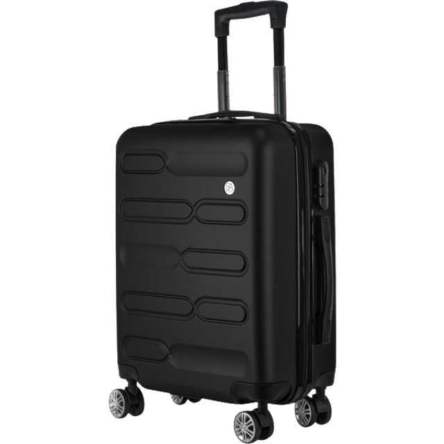 Lightweight 2 Wheel Soft Shell Suitcase Luggage Under Seat Cabin Bag 45x36x20cm