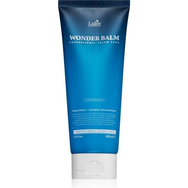 LA'DOR Wonder Balm 200ml Hårbalsam Fuktgivande Sidenprotein ger Intensiv Näring till Lockar med Oersättliga Ämnen Återställer Mjukhet Frisk Glans för Vackert Hår