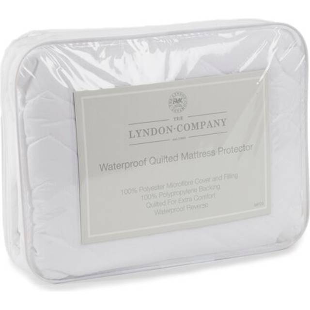Waterproof Quilted Mattress Protector - White - King