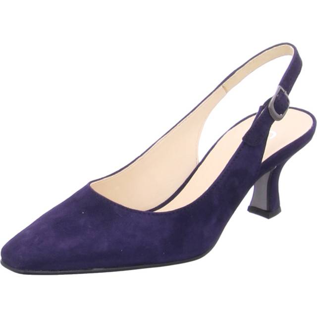 Gabor Lindy Women's Court Shoes Colour: Atlantic Suede, Size: 5.5