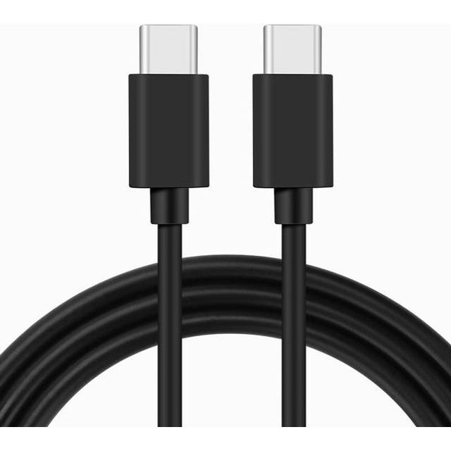 NÖRDIC 5m USB 2.0 USB-C till C kabel 2,4A 480Mbps 12W