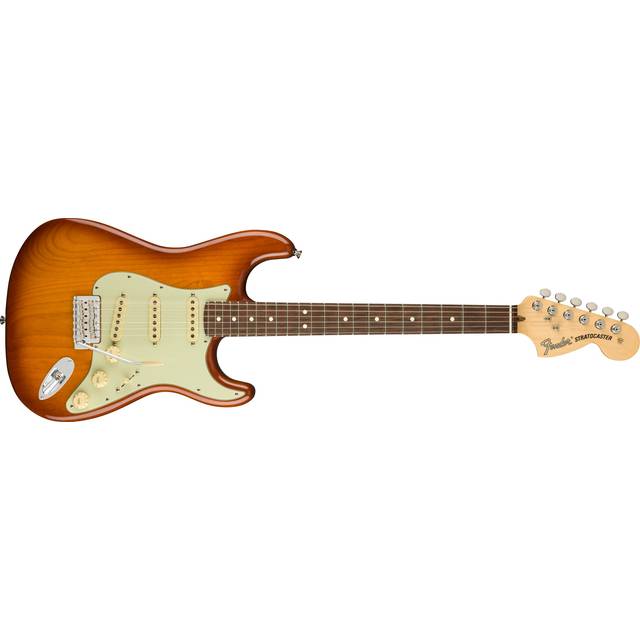 Fender American Performer Stratocaster 6-String RH Electric Guitar with Alder Body (Arctic White)