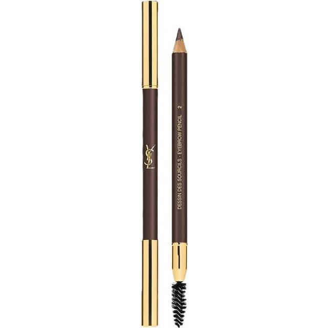 Ysl Beauty Eyebrow Pencil 1.3G 02 Dark Brown