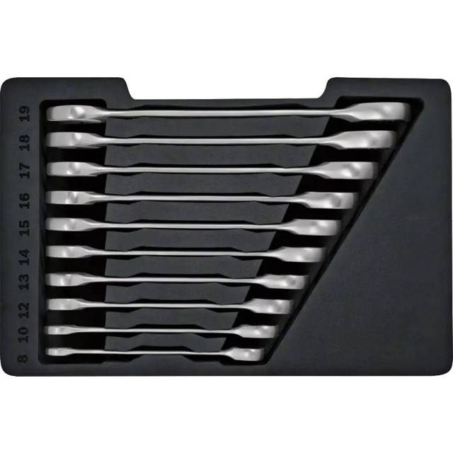 BOSCH Hylsnyckelsats 10 delar