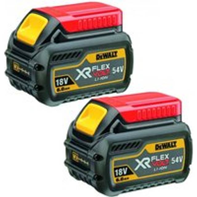 Dewalt DCB546 18v / 54v XR Flexvolt 6.0ah Battery DCB546-XJ - Twin Pack