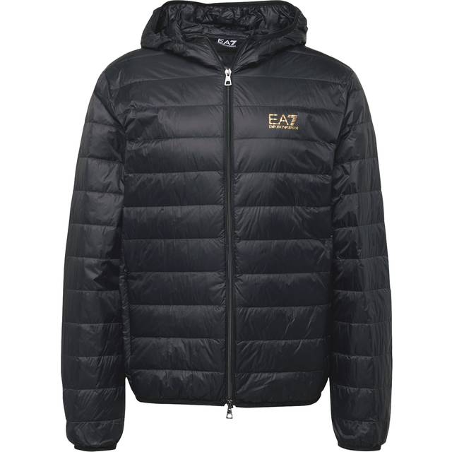 Emporio Armani EA7  Duffel coats CORE IDENTITY DOWN JACKET HD  - EU XL - Black - EU XL