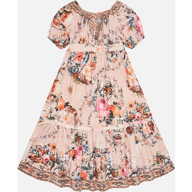 Kids Ribbon Maxi Dress 4-10 Rose Garden Revolution, 4