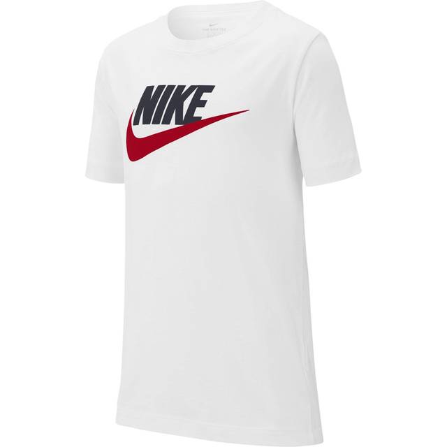 Nike Older Kid's Sportswear T-shirt - White ( FZ5178-100