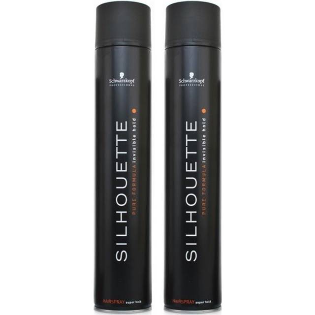 Schwarzkopf Silhouette Super Hold Hairspray 300ml x 2