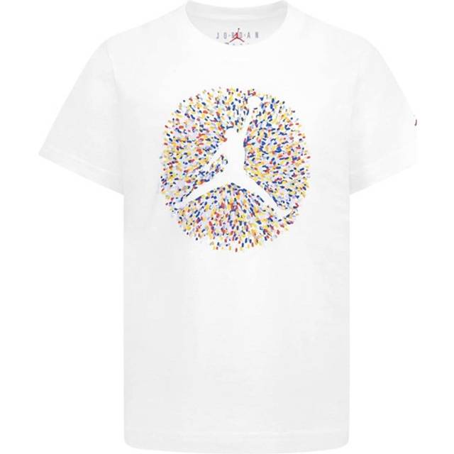 AIR JORDAN Cotton Blend T-shirt with Maxi Frontal Print size 12-13 Y (12-13 Y)