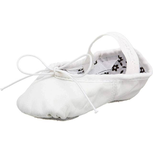 capezio girls 205x dance shoes  White  75 Narrow Toddler US