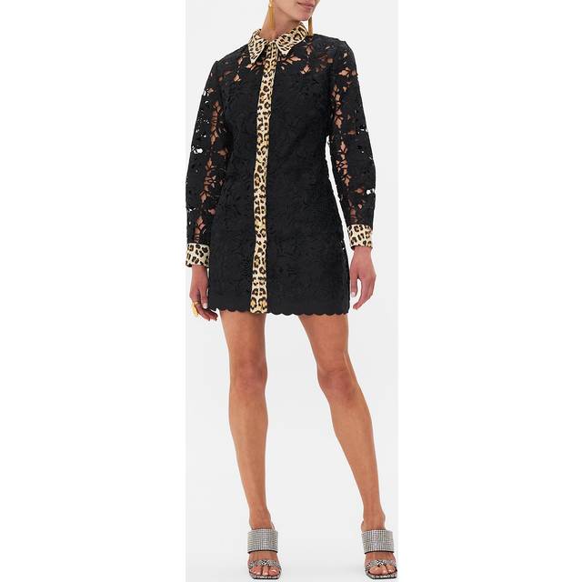 Long Sleeve Tunic Dress Heart Like a Wildflower, XL
