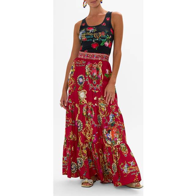 Jersey Scoop Neck Tank Top Just One Bite Snow White, XXS