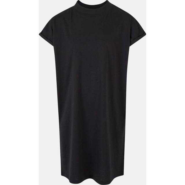 Urban Classics Kids UC Girls Turtle Extended Shoulder Dress Black / 110/116 Klänning