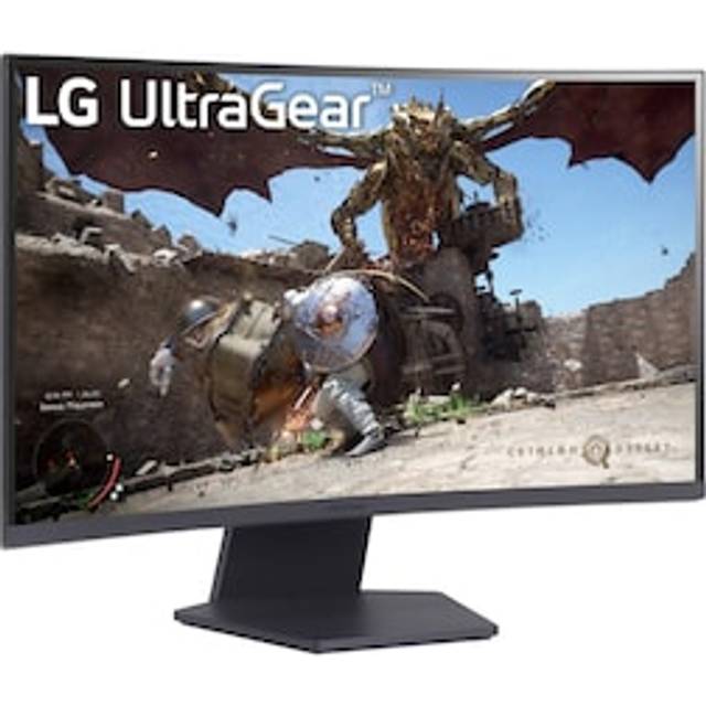 UltraGear 27GS60QX-B (68.4 cm (27 Zoll), schwarz, WQHD, VA, Curved, AMD Free-Sync, 180Hz Panel)