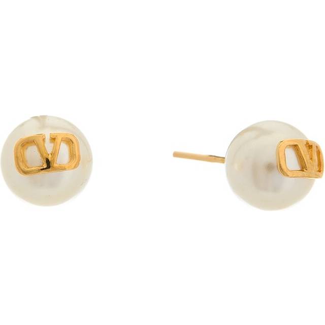 Valentino Vlogo Pearl Studs