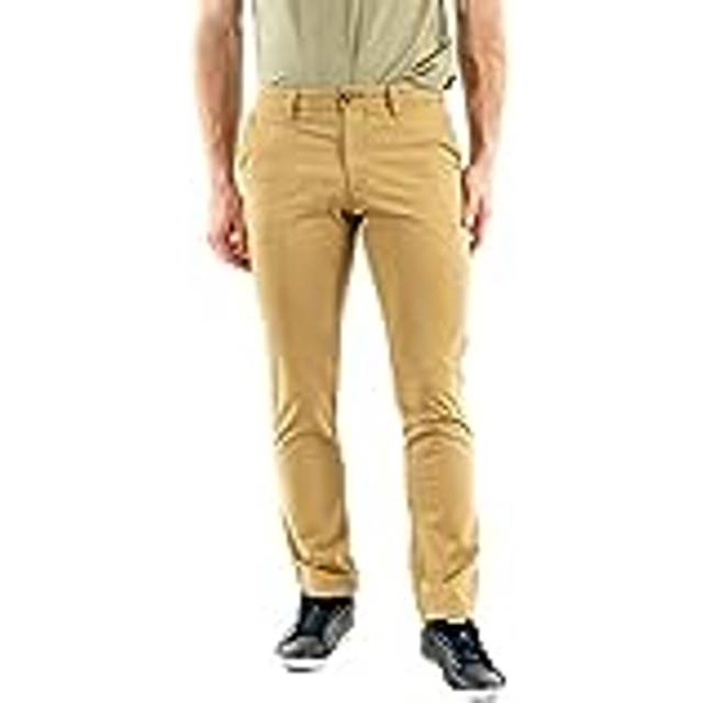 Timberland - Stretch Twill Chino Trousers for Men in Khaki, Man, Khaki, Size: 28